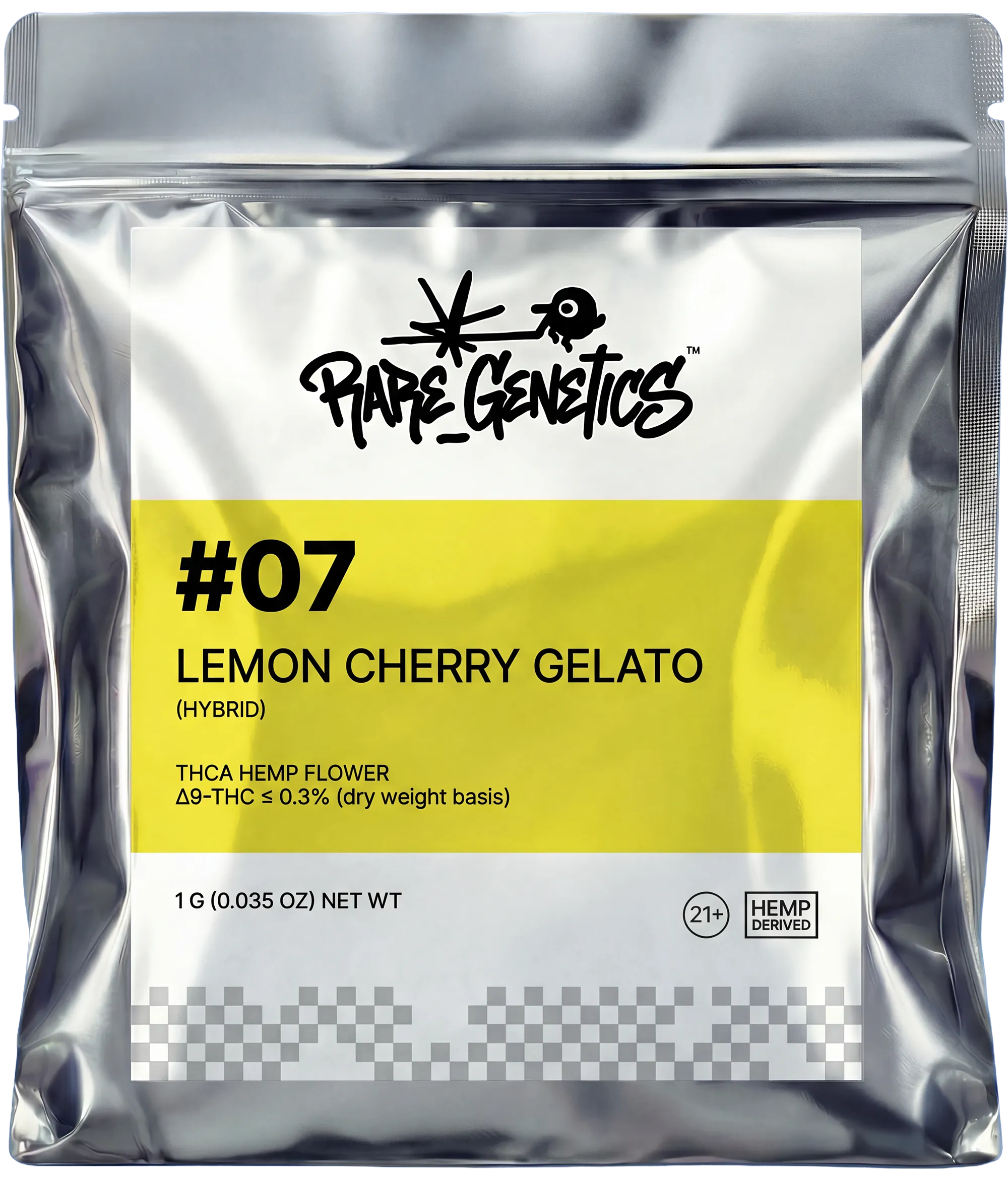 #07 LEMON CHERRY GELATO (Hybrid) | THCA Hemp Flower